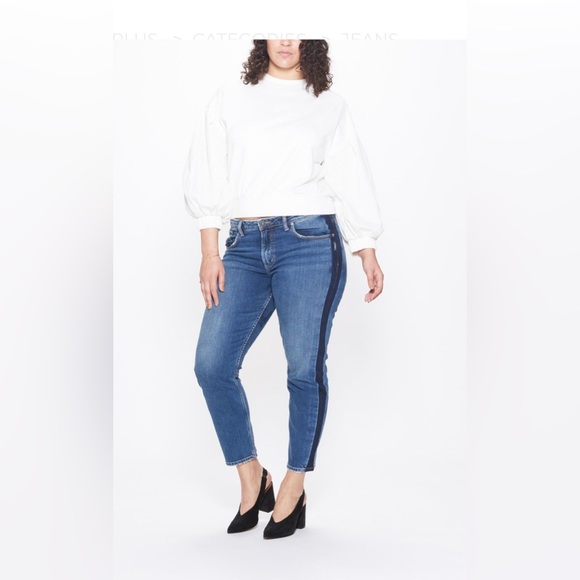 NWT Womens Silver Vintage Slim Denim Jeans size 29‎ - Picture 1 of 7